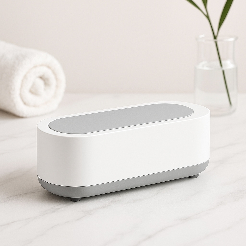Nettoyeur ultrasonique pour bijoux et lunettes