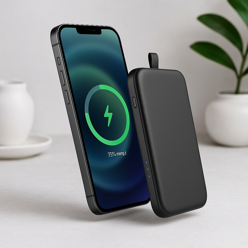Batterie magnétique sans fil ultra fine
