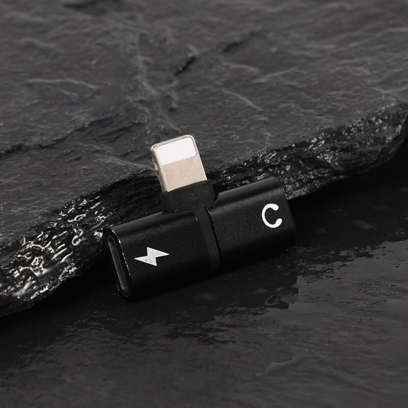 Adaptateur 2-en-1 charge et audio pour iPhone