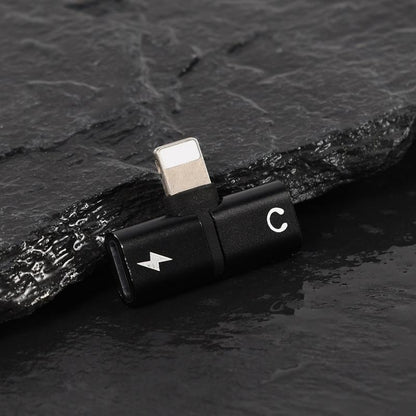 Adaptateur 2-en-1 charge et audio pour iPhone