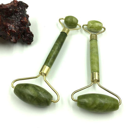 Roller visage en jade double embout