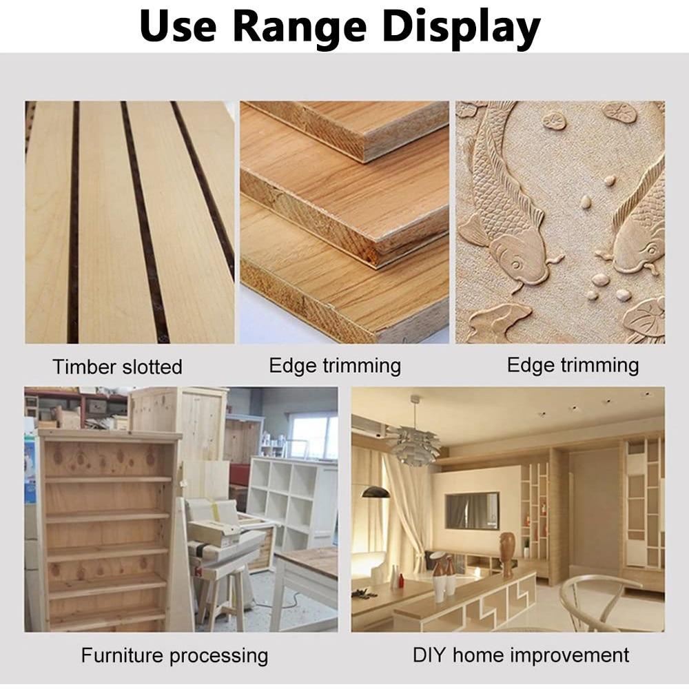 Affleureuse électrique pour finitions bois