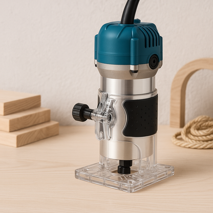 Affleureuse électrique pour finitions bois
