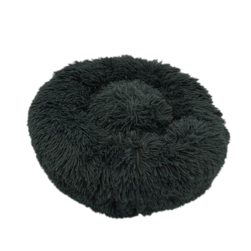 Panier donut moelleux pour chien et chat