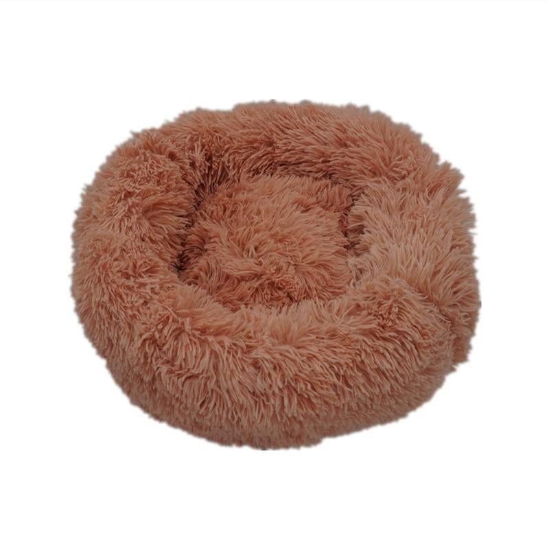 Panier donut moelleux pour chien et chat