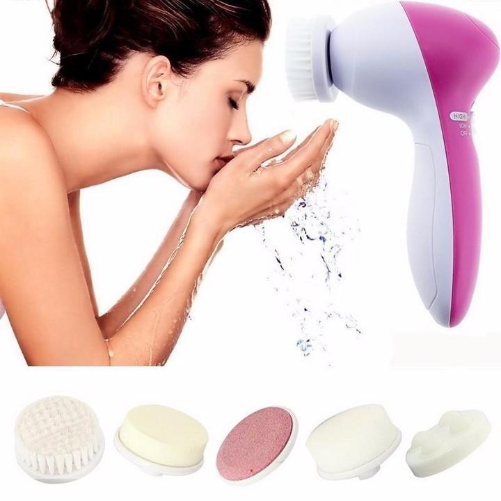Brosse nettoyante visage électrique 5-en-1